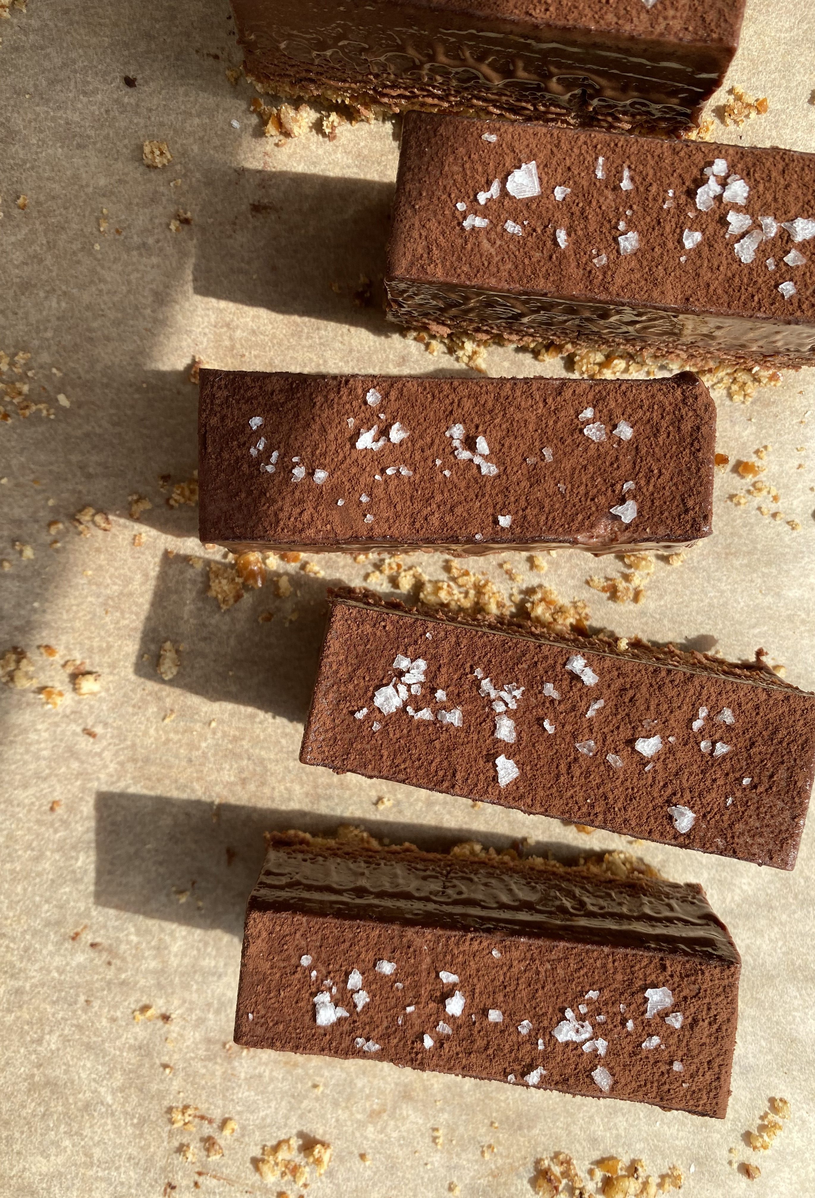 Salted Chocolate Mousse Tart