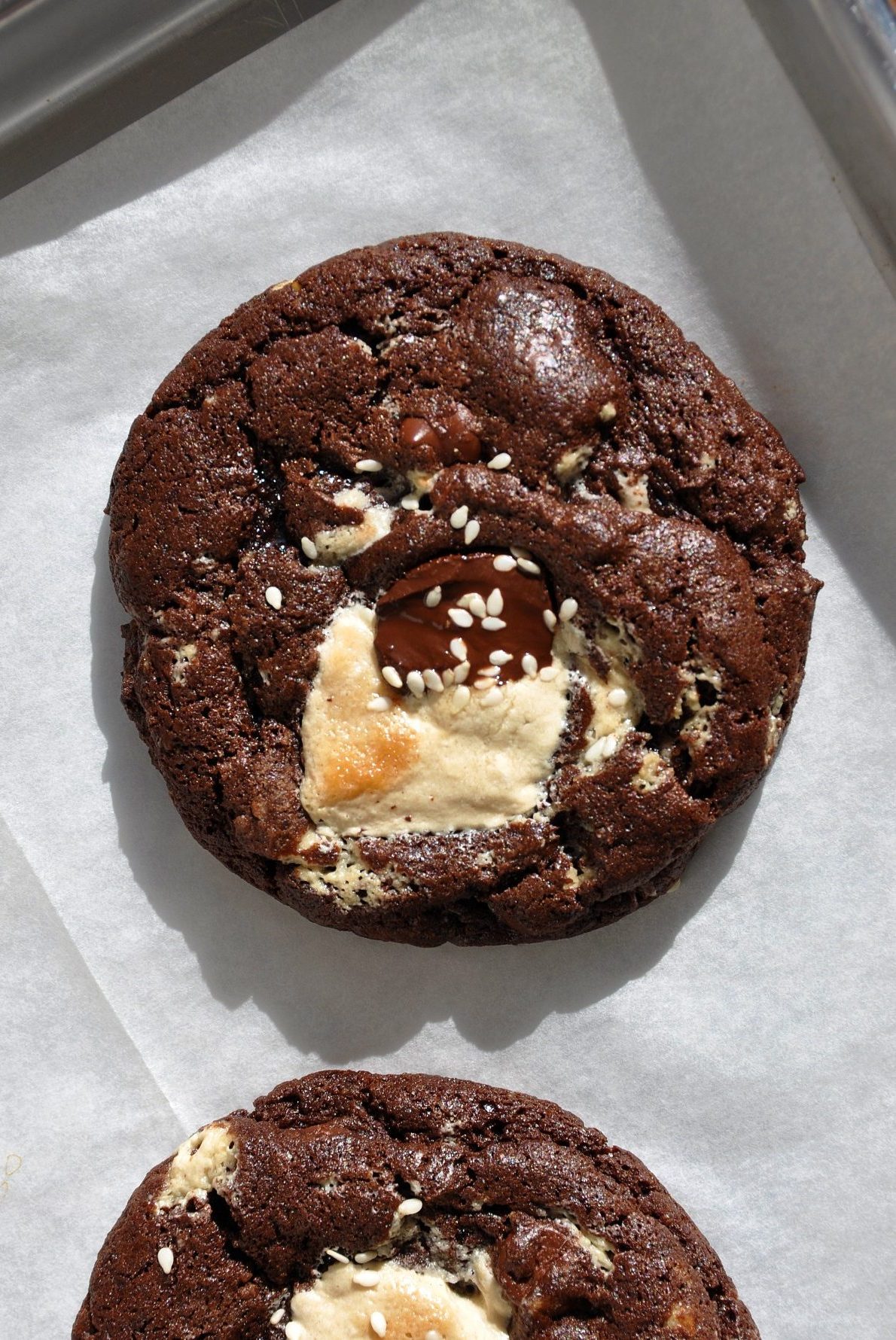 Halva Brownie Cookies