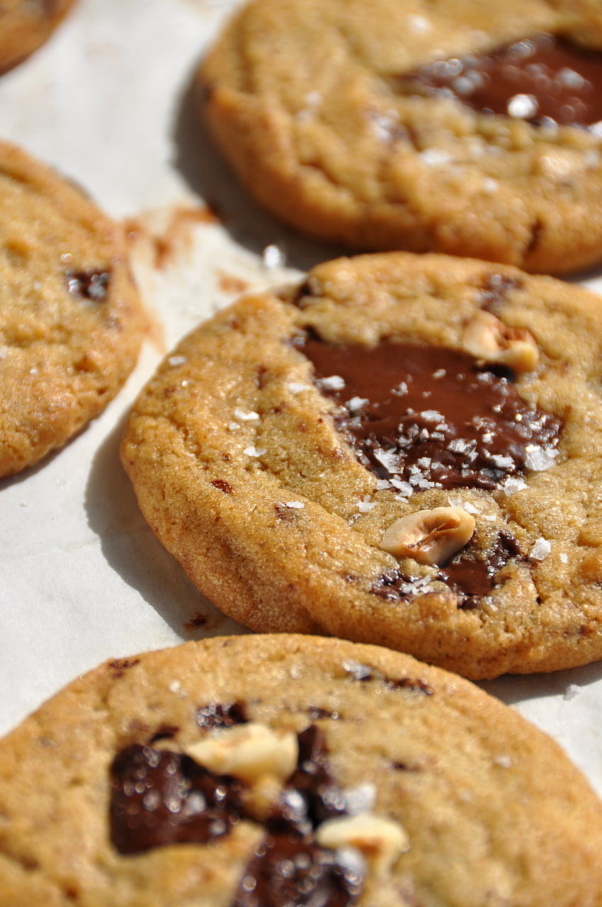 Hazelnut Chocolate Chip Cookies
