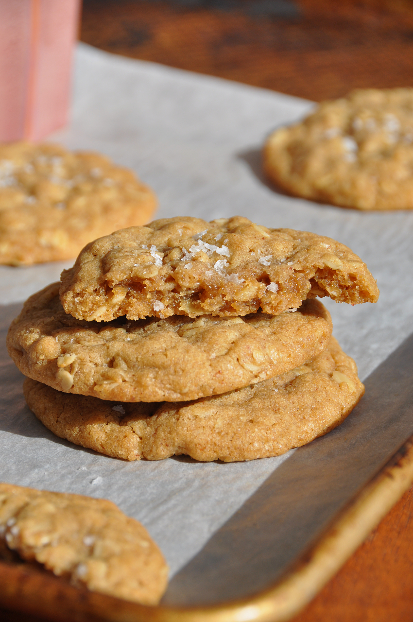 Brown Butter Oatmeal Cookies
