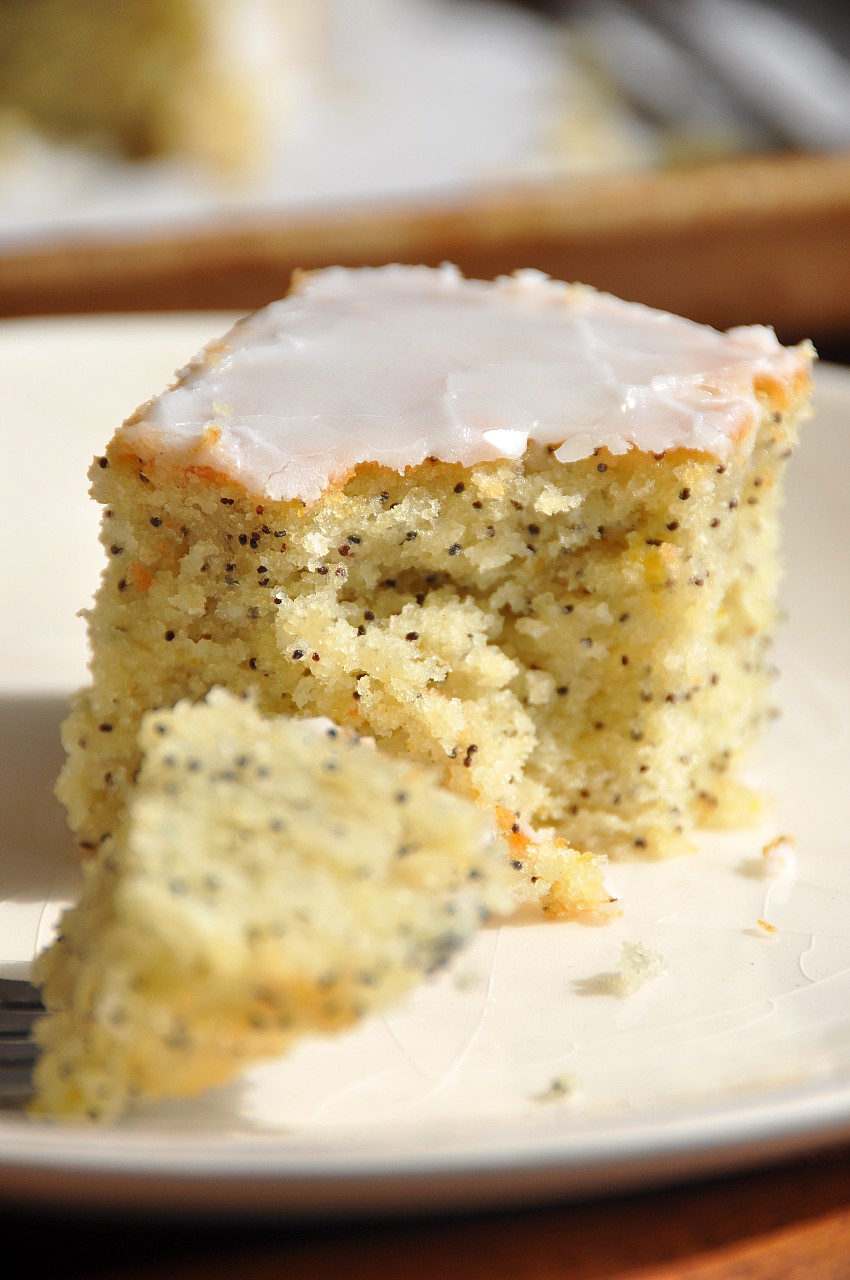 Lemon Poppy Seed Ricotta Cake