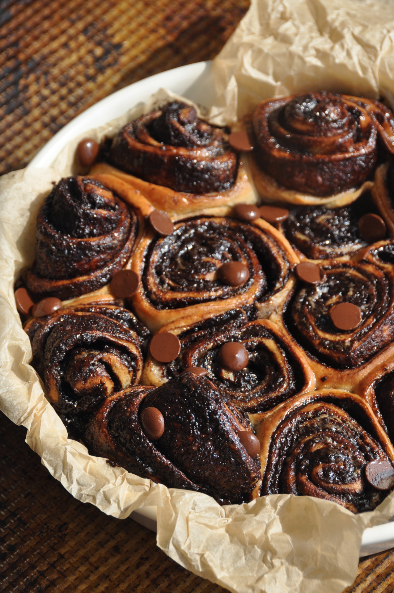Chocolate Babka Buns