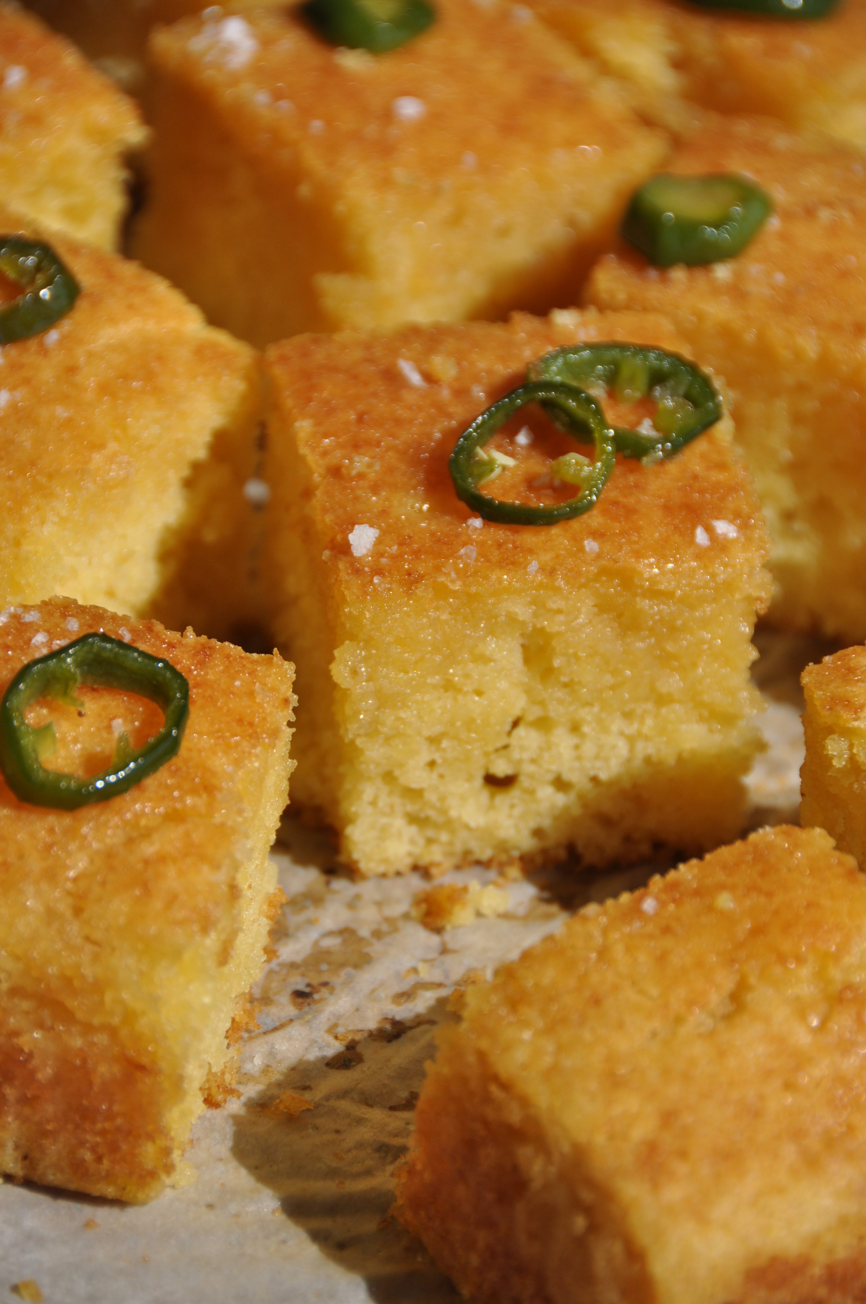 Honey Jalepeno Cornbread