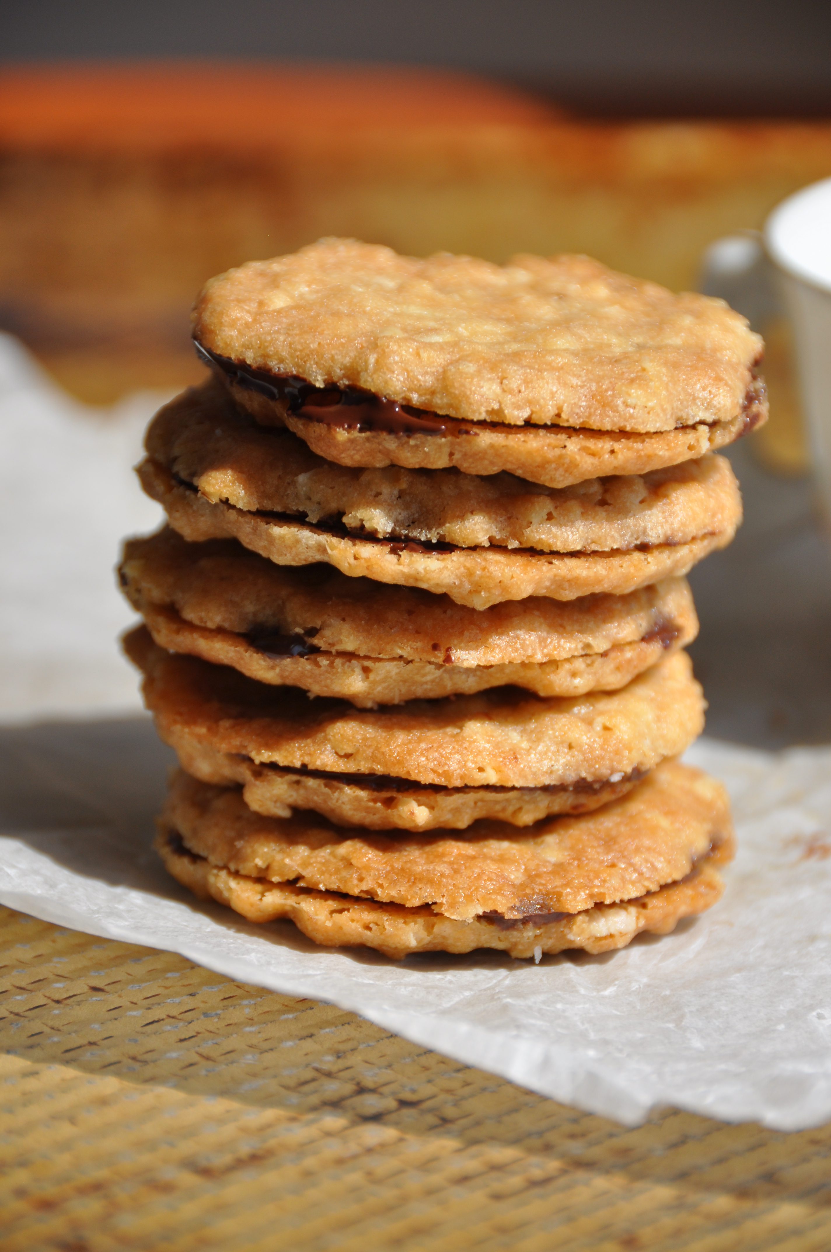 Buttery Oatmeal Crisps